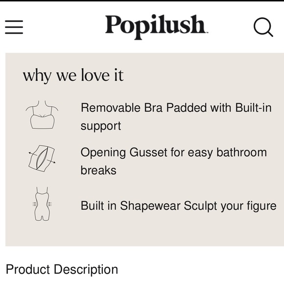 Popilush Shapewear Square Neck Long Sleeve Slimming Modal Maxi Dress in Black M - Picture 7 of 13